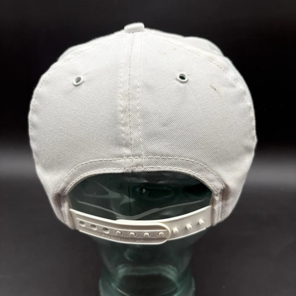 Vintage Great Pacific Seafoods Inc White Snapback Hat Patch Made in USA One Size